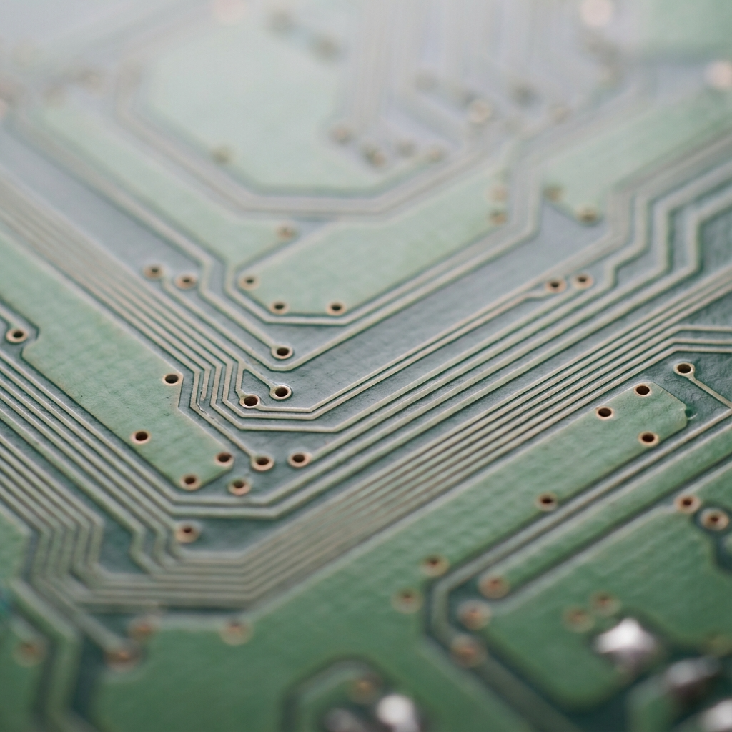 PCB Circuit Board Close-up